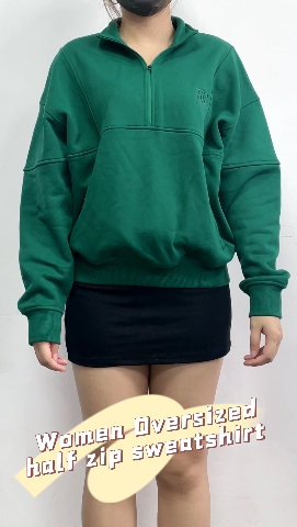 fleece hoodie oversized